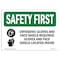 Signmission OSHA, Cryogenic Gloves And Face Shield W/ Symbol, 10in X 7in Rigid Plastic, OS-SF-P-710-L-10573 OS-SF-P-710-L-10573 - alternate 1